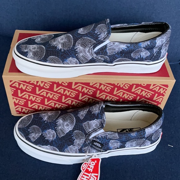Vans Classic Slip-On Wireframe Skulls WMNS - Picture 2 of 16